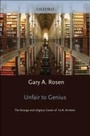 Cover: Unfair to Genius - Oxford University Press, USA