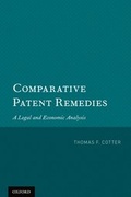 Cover: Comparative Patent Remedies - Oxford University Press Inc