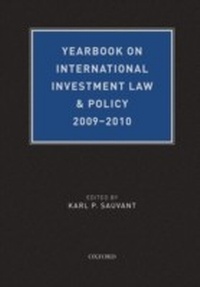 Abbildung von: Yearbook on International Investment Law & Policy 2009-2010 - OUP eBook