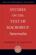 Cover: Studies on the Text of Macrobius' Saturnalia - OUP eBook