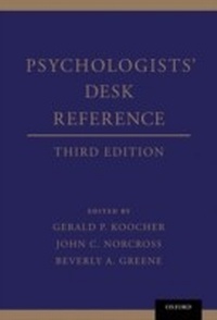 Enlarge image Cover: Psychologists' Desk Reference - OUP USA