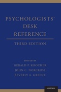 Cover: Psychologists' Desk Reference - Oxford University Press Inc