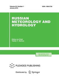 Abbildung von: Russian Meteorology and Hydrology - Pleiades Publishing