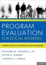Cover: Program Evaluation for Social Workers - Oxford University Press Inc