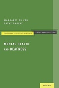 Cover: Mental Health and Deafness - Oxford University Press Inc