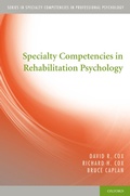 Cover: Specialty Competencies in Rehabilitation Psychology - OUP eBook