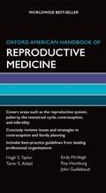 Cover: Oxford American Handbook of Reproductive Medicine - OUP eBook
