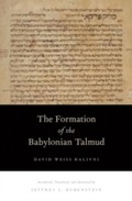 Cover: The Formation of the Babylonian Talmud - OUP eBook