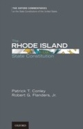 Cover: The Rhode Island State Constitution - OUP eBook