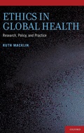 Cover: Ethics in Global Health - Oxford University Press Inc