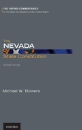 Cover: The Nevada State Constitution - Oxford University Press Inc