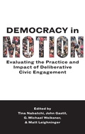 Cover: Democracy in Motion - Oxford University Press Inc