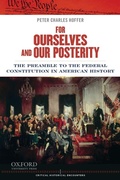 Cover: For Ourselves and Our Posterity - Oxford University Press