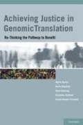 Cover: Achieving Justice in Genomic Translation - OUP eBook