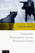 Cover: Corporate Governance after the Financial Crisis - OUP eBook
