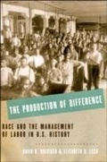 Cover: Production of Difference - Oxford University Press, USA