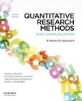 Cover: Quantitative Research Methods for Communication - Oxford University Press Inc