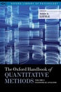 Cover: The Oxford Handbook of Quantitative Methods in Psychology: Vol. 2 - Oxford University Press Inc