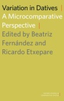Cover: Variation in Datives - Oxford University Press Inc