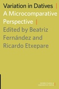 Cover: Variation in Datives - Oxford University Press Inc