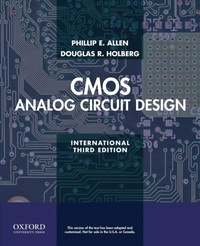 Enlarge image Cover: CMOS Analog Circuit Design - Oxford University Press Inc