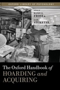 Cover: The Oxford Handbook of Hoarding and Acquiring - Oxford University Press Inc