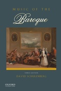 Cover: Music of the Baroque - Oxford University Press Inc