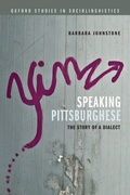 Cover: Speaking Pittsburghese - Oxford University Press Inc