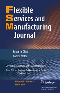 Abbildung von: Flexible Services and Manufacturing Journal - Springer