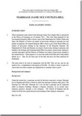 Cover: Marriage (Same Sex Couples) Bill - TSO