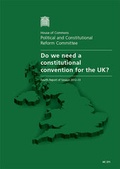 Cover: Do we need a constitutional convention for the UK? - TSO
