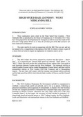 Cover: High Speed Rail (London - West Midlands) Bill - TSO