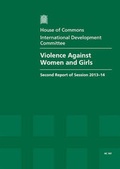 Cover: Violence against women and girls - TSO