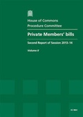 Cover: Private Members' bills - TSO