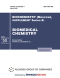 Bild: Biochemistry (Moscow), Supplement Series B: Biomedical Chemistry - Pleiades Publishing