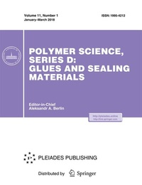 Abbildung von: Polymer Science, Series D - Pleiades Publishing