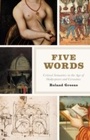 Cover: Five Words - University of Chicago Press