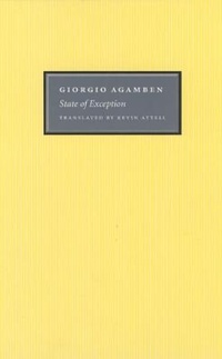 Enlarge image Cover: State of Exception - University of Chicago Press