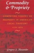 Cover: Commodity & Propriety - University of Chicago Press