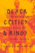 Cover: Black Critics and Kings - University of Chicago Press