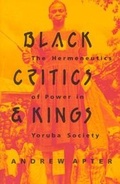 Cover: Black Critics and Kings - University of Chicago Press