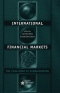 Cover: International Financial Markets - University of Chicago Press