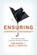 Cover: Ensuring Corporate Misconduct - University of Chicago Press