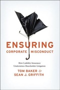 Cover: Ensuring Corporate Misconduct - University of Chicago Press