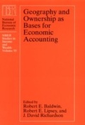Cover: Geography and Ownership as Bases for Economic Accounting - University of Chicago Press