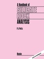 Cover: A Handbook of Silicate Rock Analysis - Kluwer Academic Publishers