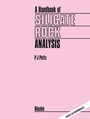 Cover: A Handbook of Silicate Rock Analysis - Springer