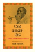 Cover: Venda Children's Songs - University of Chicago Press