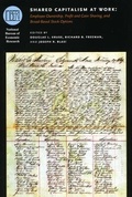 Cover: Shared Capitalism at Work - University of Chicago Press