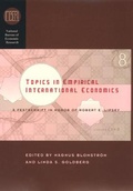 Cover: Topics in Empirical International Economics - University of Chicago Press